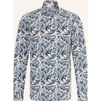 Pánská košile Olymp Pánská Košile Body Fit, černá / tmavě modrá / bílá, 40