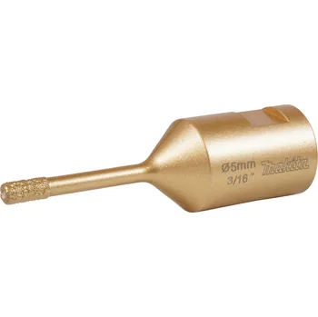 Pilová děrovka Fe Produkt Makita D-79902 děrovka s diamantovým zrnem 5mm (závit M14 pro úhlovou brusku)=old D-61064