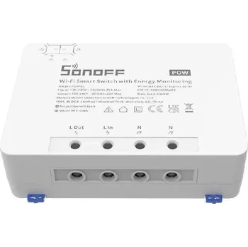 Sonoff Chytrý vypínač Wi-Fi s monitorováním spotřeby energie POWR3 (25A/5500W)