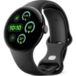 Google Pixel Watch 3 45mm barva Matte Black Case / Obsidian Active Band