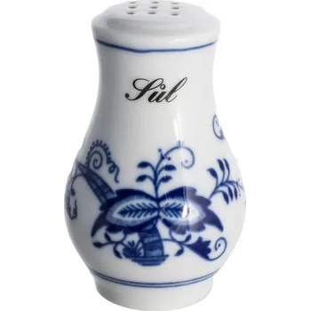 Talíř Slánka s nápisem, Český porcelán Dubí, CIBULÁK, 7,5 cm