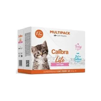 Krmivo pro kočku Calibra Cat Life Kitten Multipack kapsičky pro kočky 12 x 85g (EXP. 10/2025)