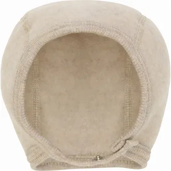 Čepice HUTTELIHUT dětská čepička vlna Camel Melange vel. 62/68 cm