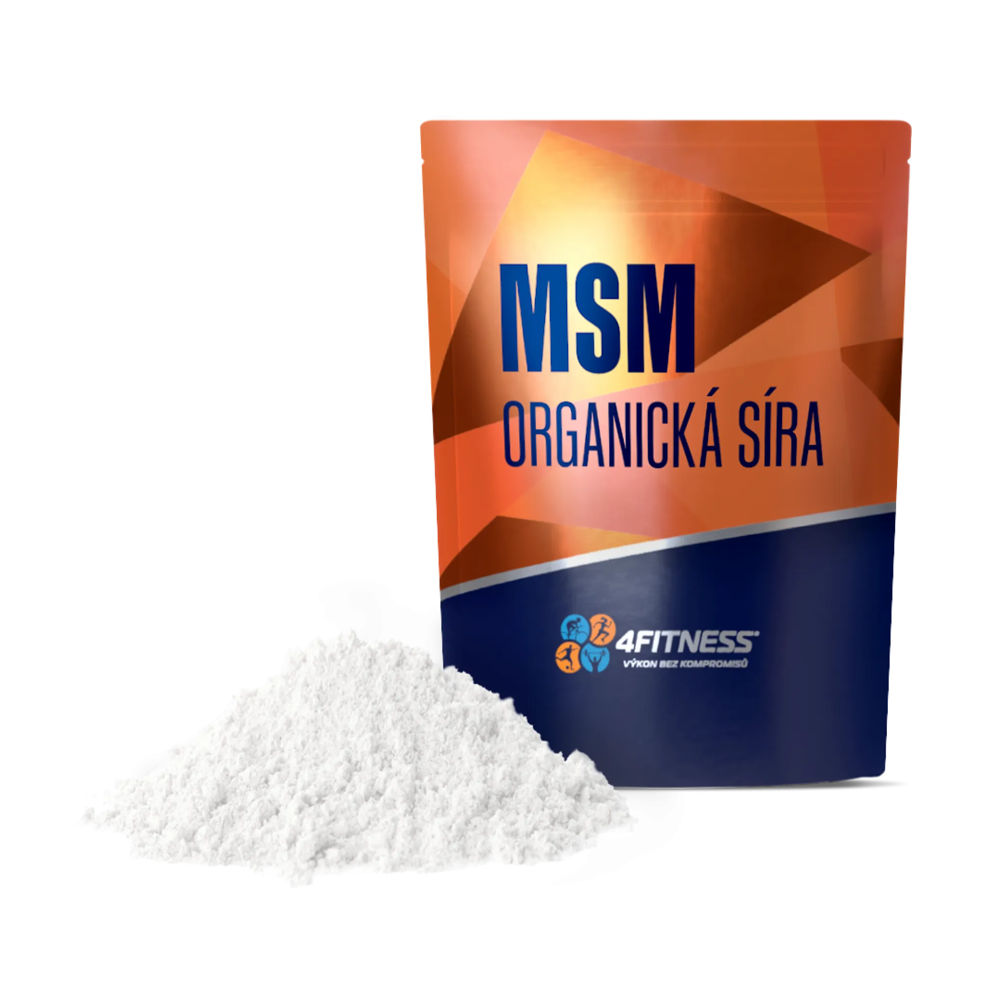 Fotografie 1 - Kloubní výživa 4fitness MSM organická síra 1 kg
