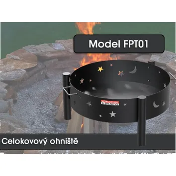 Celokovové ohniště FPT01, průměr 60 cm - N Scorpion elektro s.r.o.