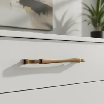 Nábytkové kování Siro Úchytka NEUS / Staromosadz 160 mm