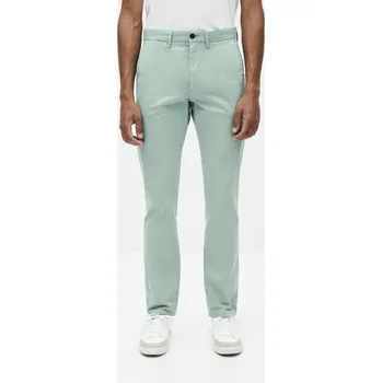 Pánské oblečení Celio Kalhoty Pobelt straight 1073631 Zelená 40/34