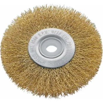 Brusný kotouč Modeco drátěný kotoučový kartáč pro úhlovou brusku 150mm (MN-69-144)