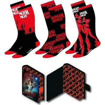 Ponožky Stranger Things - 3-Pack (38-45)