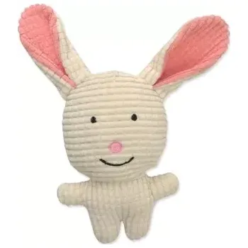Hračka pro psa Hračka Have a Pet Plush králík, plyšová bílá 20cm