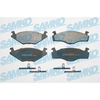 Brzdová destička Sada brzdových destiček, kotoučová brzda SAMKO 5SP591