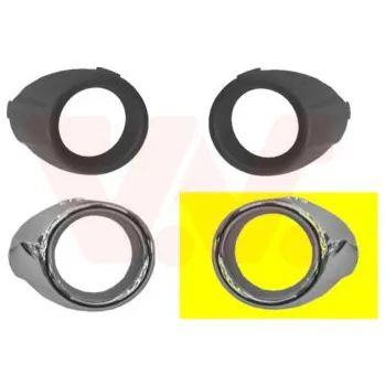 Nárazník Větrací mřížka, nárazník VAN WEZEL 1807595