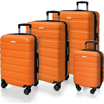 AVANCEA Sada cestovních kufrů AVANCEA DE2708 Orange XSML