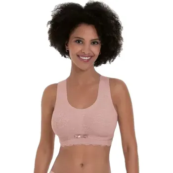 Podprsenka Bezkosticová Essentials podprsenka Anita 5400 rosewood velikost XXL