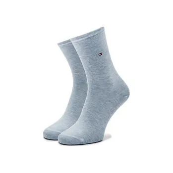 Pánské ponožky Dlouhé ponožky Tommy Hilfiger 371221106 Modrá 39_42