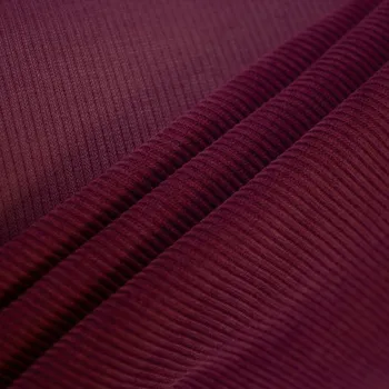 Úpletový manšestr MONTE tmavý cyklámen, š.155