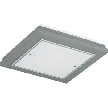 Argon 1868 - Stropní svítidlo TABOR 4xE27/15W/230V 42x42 cm šedá