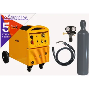 Svářečka Omicron OMI 206i 4-kladka + hořák + ventil + lahev, záruka 3+2 roky SET PRO