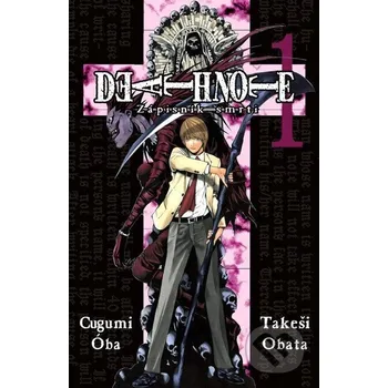 Death Note - Zápisník smrti 1 + dárek zarážka do knihovny - Takeši, Obata Cugumi, Ohba Crew