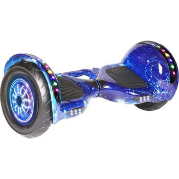 Koloběžka Hoverboard 10\" s LED kolečky a Bluetooth modrá