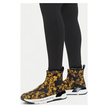 Dámské kozačky Polokozačky Versace Jeans Couture 79VA3SA4 Černá 41