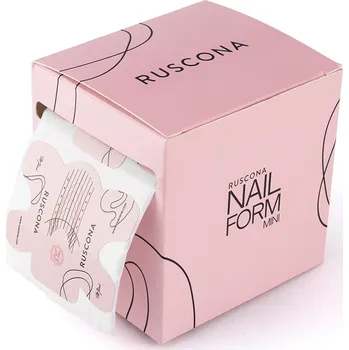 RUSCONA Šablony na nehty Mini
