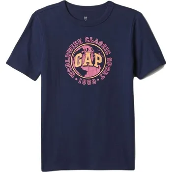 Dívčí oblečení Dětské triko GAP VALUE GR M Tmavě modrá, Růžová, Lososová