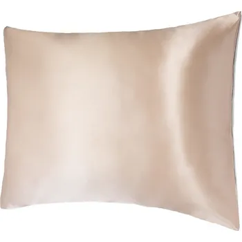 Povlak na dekorativní polštářek Hedvábný povlak na polštář 51x76 cm, béžová