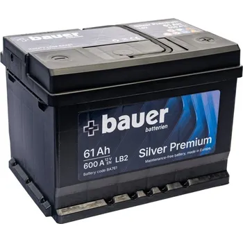 Autobaterie Autobaterie BAUER SILVER Premium 61Ah 12V 600A