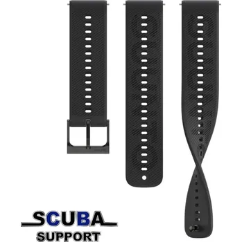 Ostatní příslušenství k chytrým hodinkám Suunto 22 mm Athletic 6 Silikonový Pásek S+M