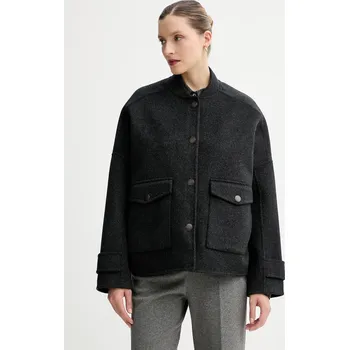 Pánská softshellová bunda Bunda s příměsí vlny Sessun 25112006 šedá 90Y, vel. L