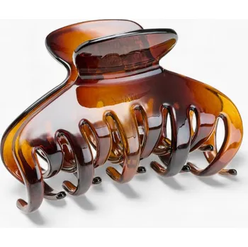 Acca Kappa velký oválný skřipec Hair Clips želvovinový