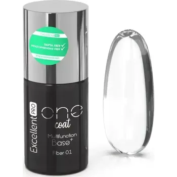 Podkladová báze na tvář Excellent Pro Multifunction Fiber base 01, 7g – čirá podkladová báze se skelnými vlákny (extra pružná a odolná) (Podkladová báze se skelnými vlákny)