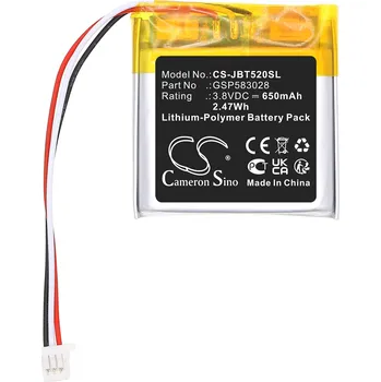 Baterie pro mobilní telefon Baterie Cameron Sino CS-JBT520SL za Jbl GSP583028 - neoriginální