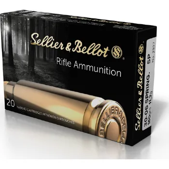 Příslušenství pro sportovní střelbu Náboj Sellier&Bellot 30-06 Spring. SP 180gr, 1 ks