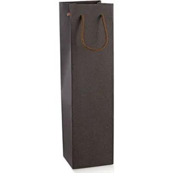 Dárková taška Taška hnědá na 1 láhev
