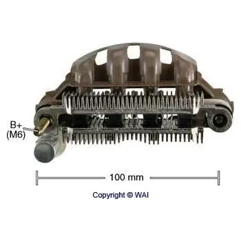Karburátor Usměrňovač, generátor WAI IMR10040