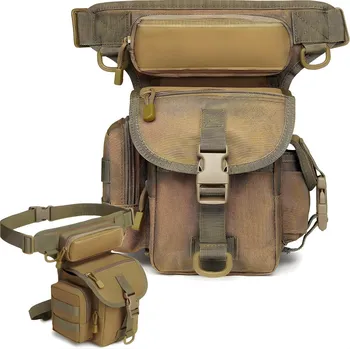 Taktická bedrová taška - Hnedá