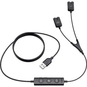 Příslušenství pro sluchátka Yealink USB/QD Trainer Cable pro YHS náhlavní soustavy