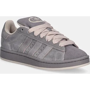Dámské tenisky Semišové tenisky adidas Originals Campus 00s dámské, šedá barva, KI1532 90X, EUR 41 1/3