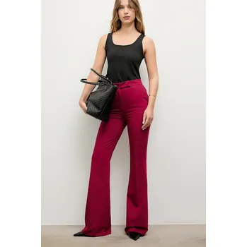 Dámské kalhoty Kalhoty Answear.LAB LF.031465.tos růžová 30X, vel. XL