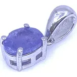 Jan Kos jewellery Stříbrný přívěsek s tanzanitem MHT-776