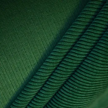 Úpletový manšestr MONTE zelený, š.150