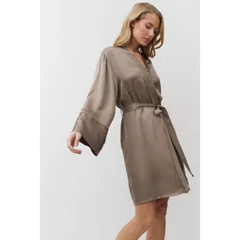 Dámský župan TIMO Aruelle | Dámský saténový župánek Mila - M / 11