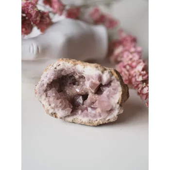 Sběratelství Ametyst růžový, geoda Brazílie, 164 g