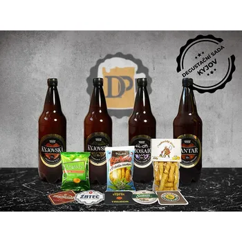 Pivo Domácí pivotéka Degustační sada - 4x Kyjov 1l Pet