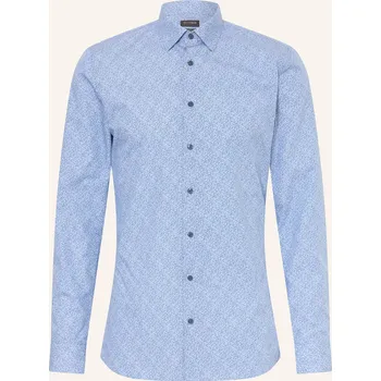 Pánská košile Olymp Pánská Košile No. Six Super Slim, tmavě modrá / tmavě...