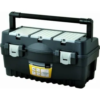 Modeco Nádoba na nářadí s organizérem a ocelovou rukojetí 547x271x278mm - MN-03-136