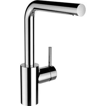 Vodovodní baterie LAUFEN twinplus Umyvadlová stojánková páková baterie, otočný výtok 160 mm, bez automatické výpusti, chrom 1x1, no colour - HF905408100000