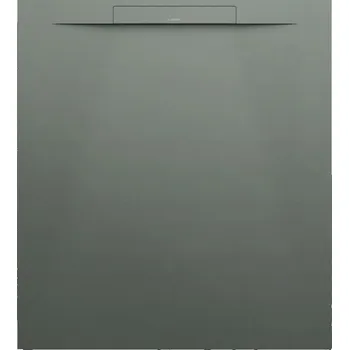 Sprchová vanička LAUFEN PRO S Sprchová vanička, obdélníková, s lineárním odtokem na kratší straně, materiál Marbond 1000x900, Betonově šedá - H2101860790001